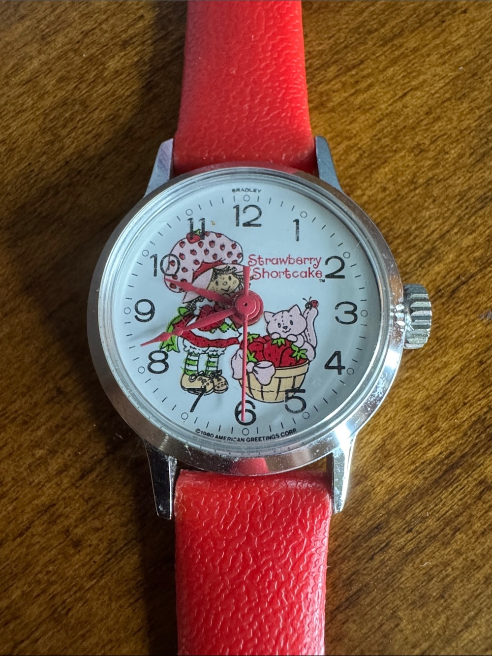 Vintage 1980’s Strawberry Shortcake Watch